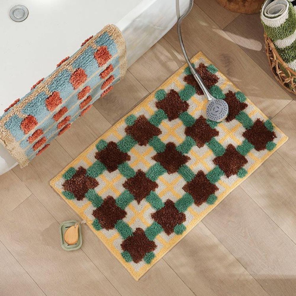 DekoMarok: Non-Slip Bath Mat in Moroccan Design – Soft, Absorbent & Easy to Care For