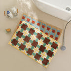 DekoMarok: Non-Slip Bath Mat in Moroccan Design – Soft, Absorbent & Easy to Care For
