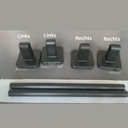 DekoStahl: Towel Holder Bathroom – Elegant Wall Mount Set Made of Iron, Black & Contemporary, Space-Saving & Multifunctional