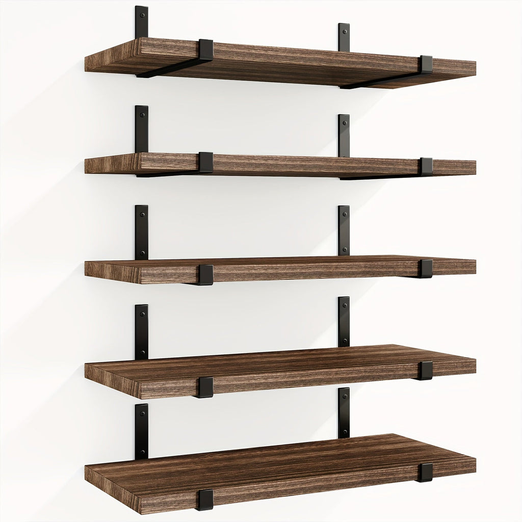 DekoTrend: Modern Wall Shelves – Durable, Decorative & Versatile with Floating Design for Office & Hallway