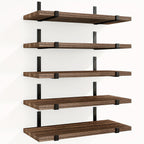 DekoTrend: Modern Wall Shelves – Durable, Decorative & Versatile with Floating Design for Office & Hallway