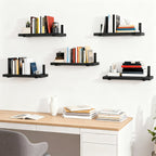 DekoTrend: Modern Wall Shelves – Durable, Decorative & Versatile with Floating Design for Office & Hallway