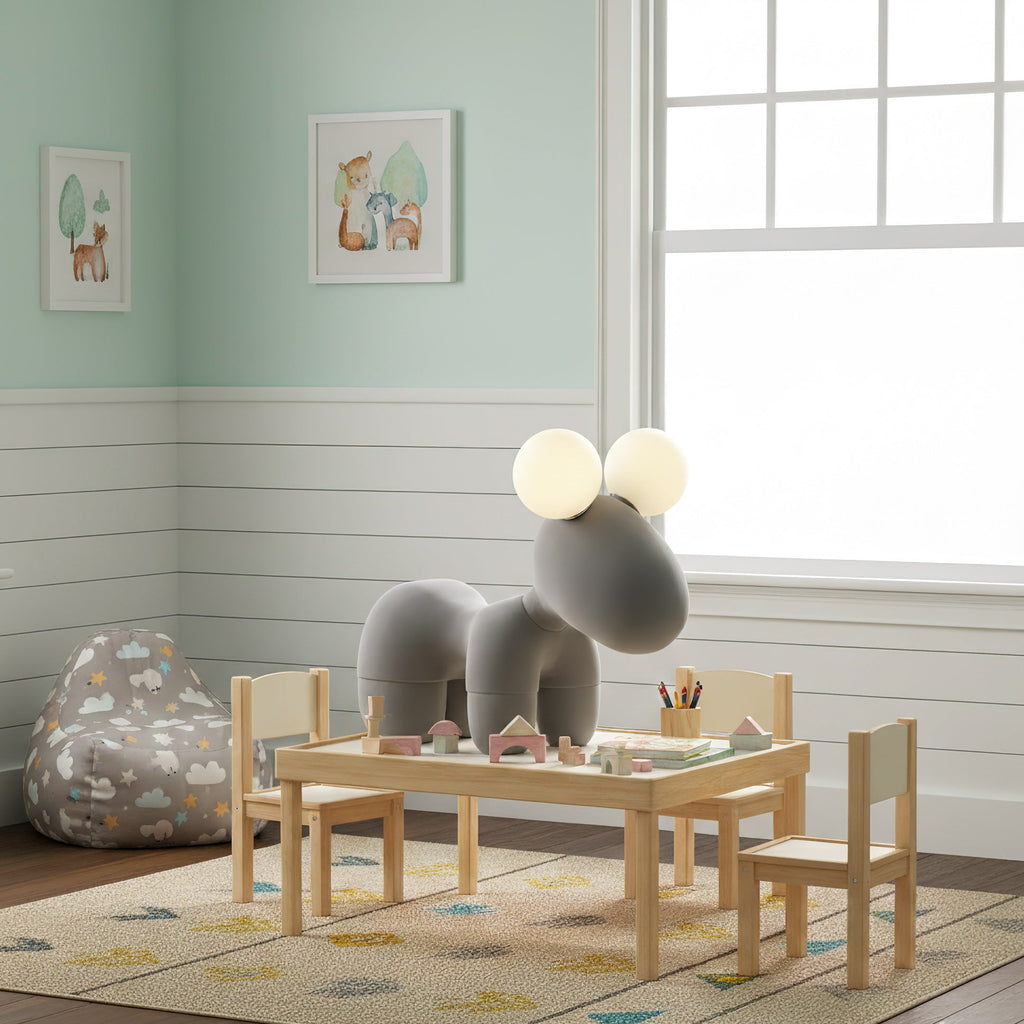 Pony Table Lamp for Kids' Rooms
