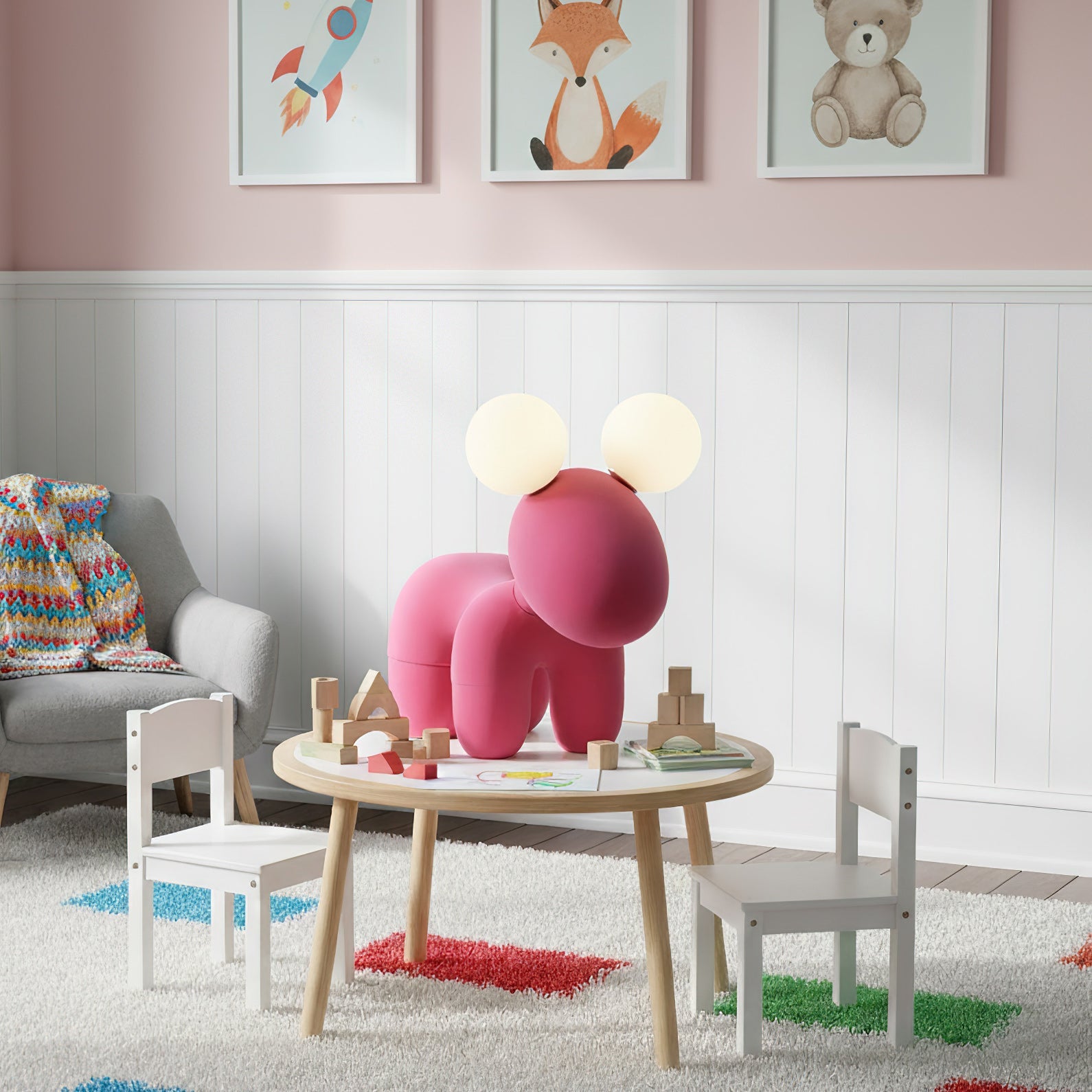 Pony Table Lamp for Kids' Rooms