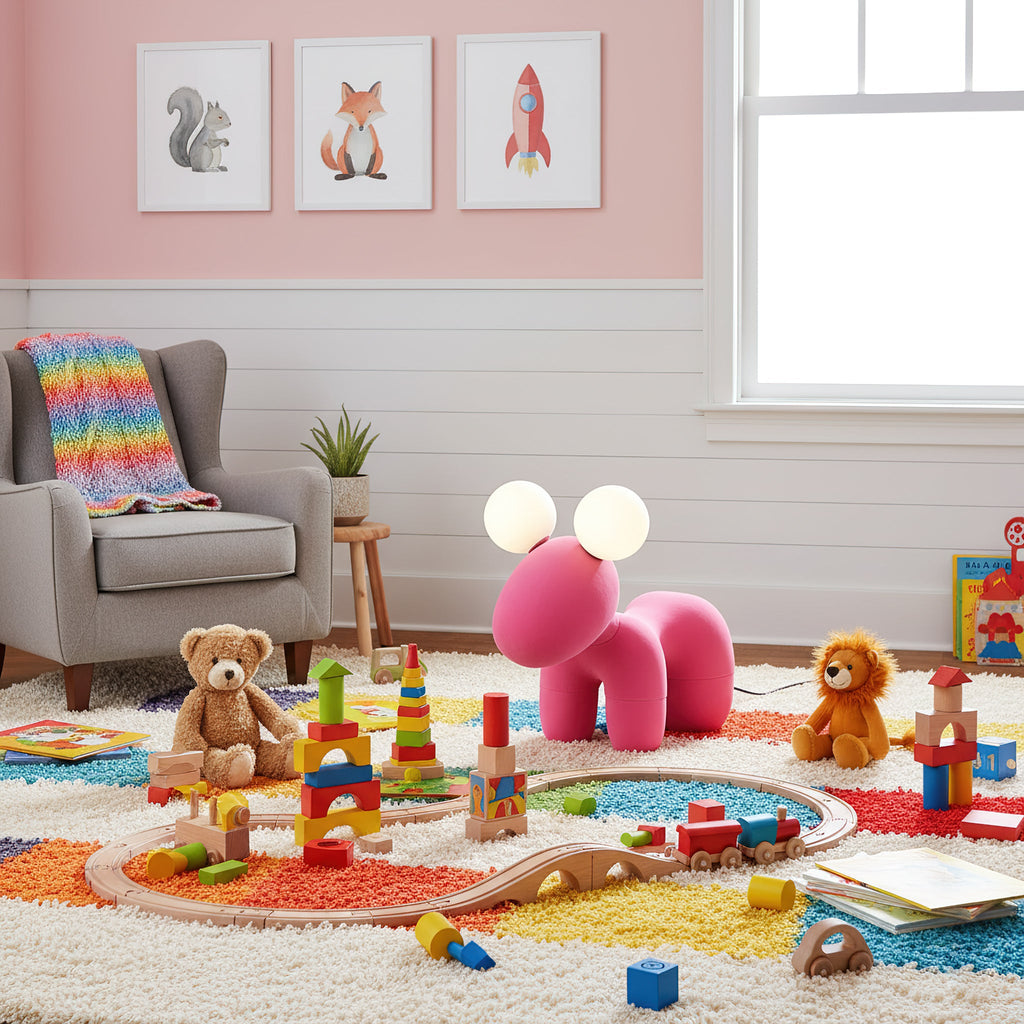 Pony Table Lamp for Kids' Rooms