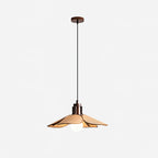 Woven Fabric Pendant Light 20.5"