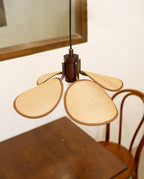 Woven Fabric Pendant Light 20.5"