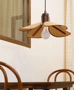 Woven Fabric Pendant Light 20.5"