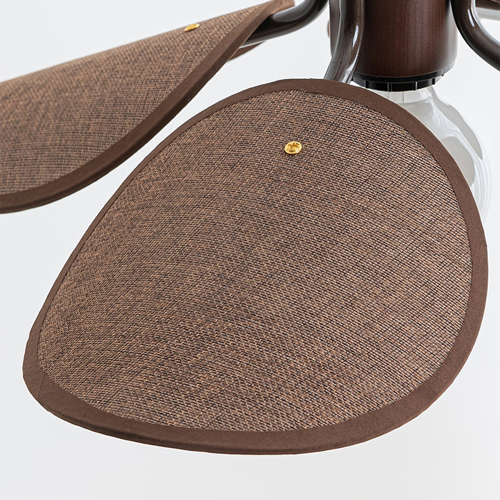 Woven Fabric Pendant Light 20.5"