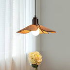 Woven Fabric Pendant Light 20.5"