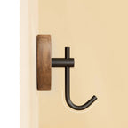 DesignPur: Wooden Wall Hook – Self-Adhesive, Elegant & Compact for Modern Living Spaces