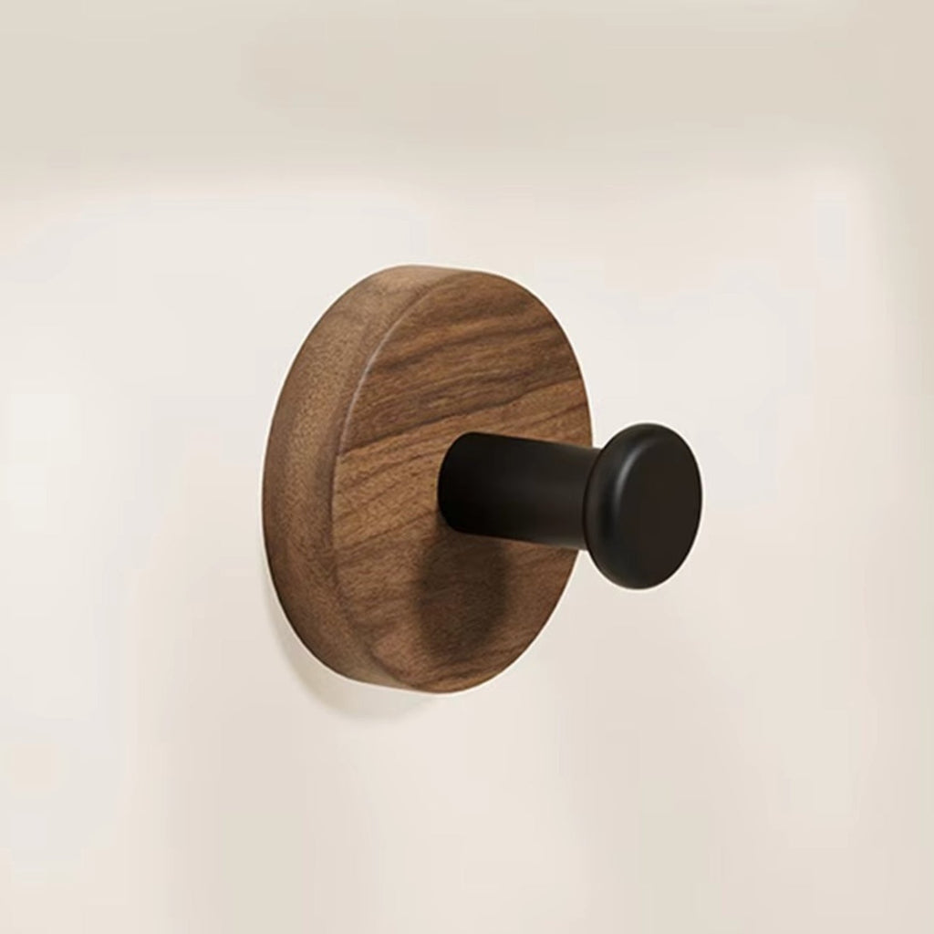 DesignPur: Wooden Wall Hook – Self-Adhesive, Elegant & Compact for Modern Living Spaces