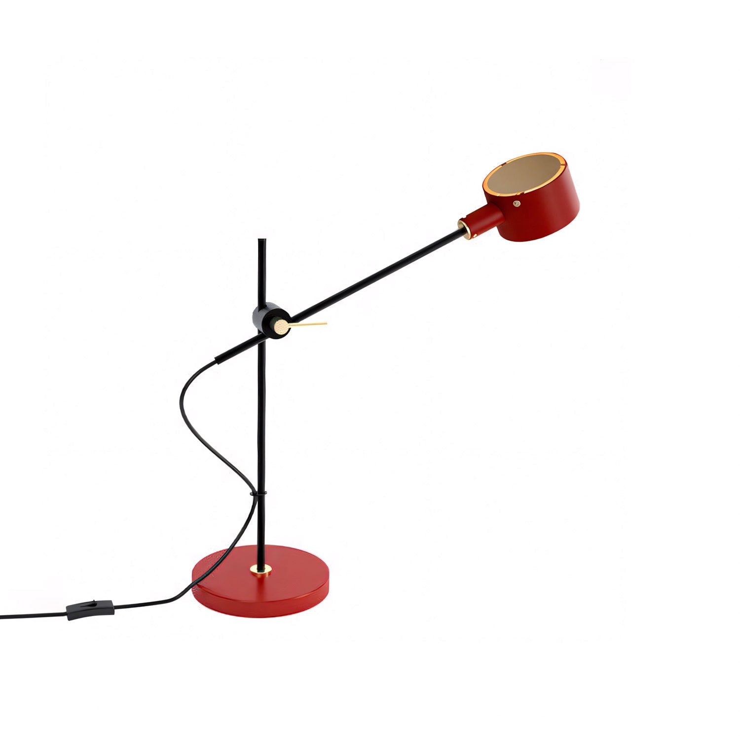 Adjustable Cross-Axis Floor Lamp — Industrial