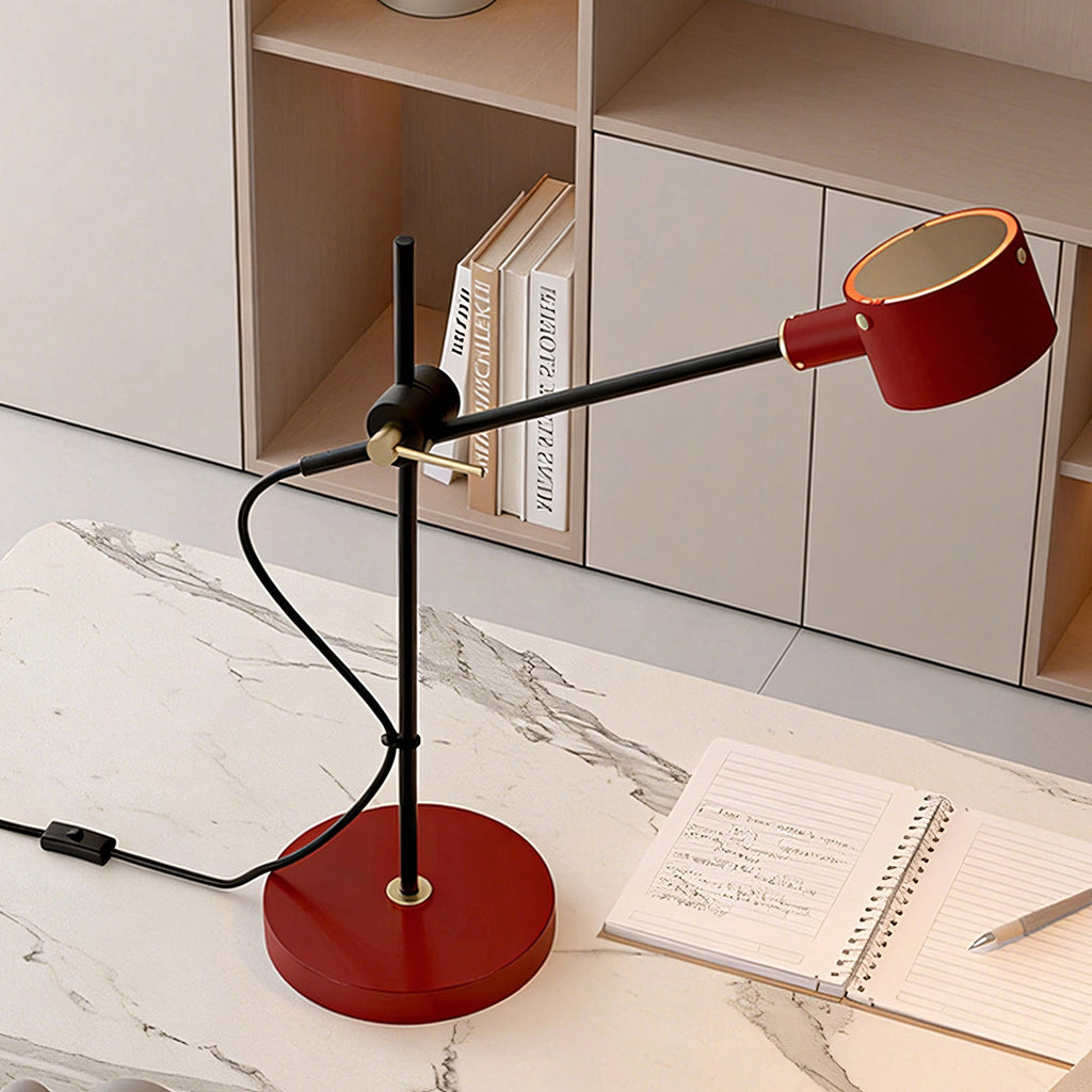 Adjustable Cross-Axis Floor Lamp — Industrial