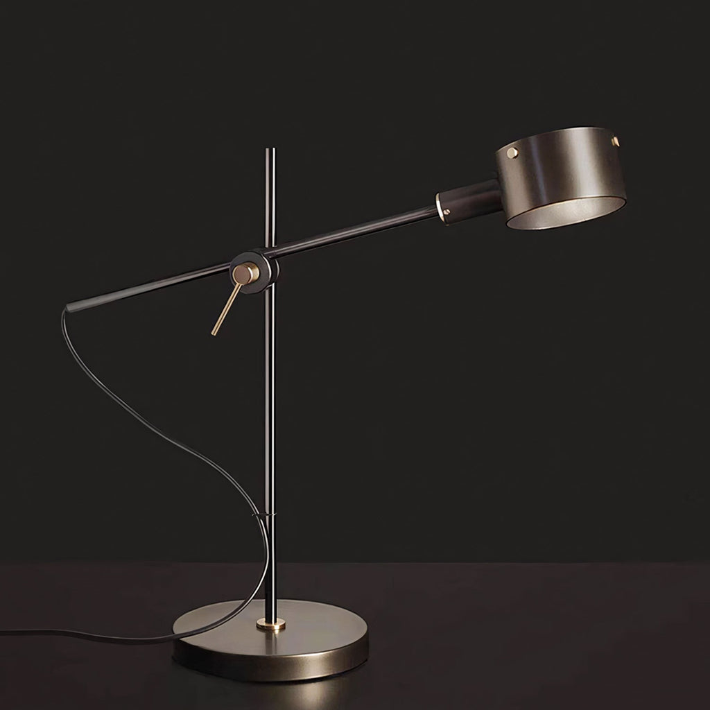 Adjustable Cross-Axis Floor Lamp — Industrial