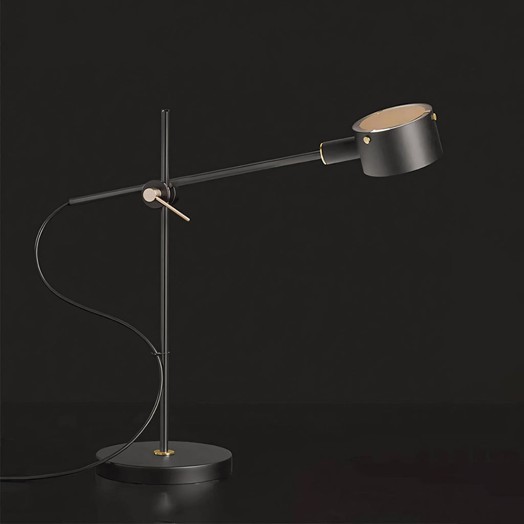 Adjustable Cross-Axis Floor Lamp — Industrial