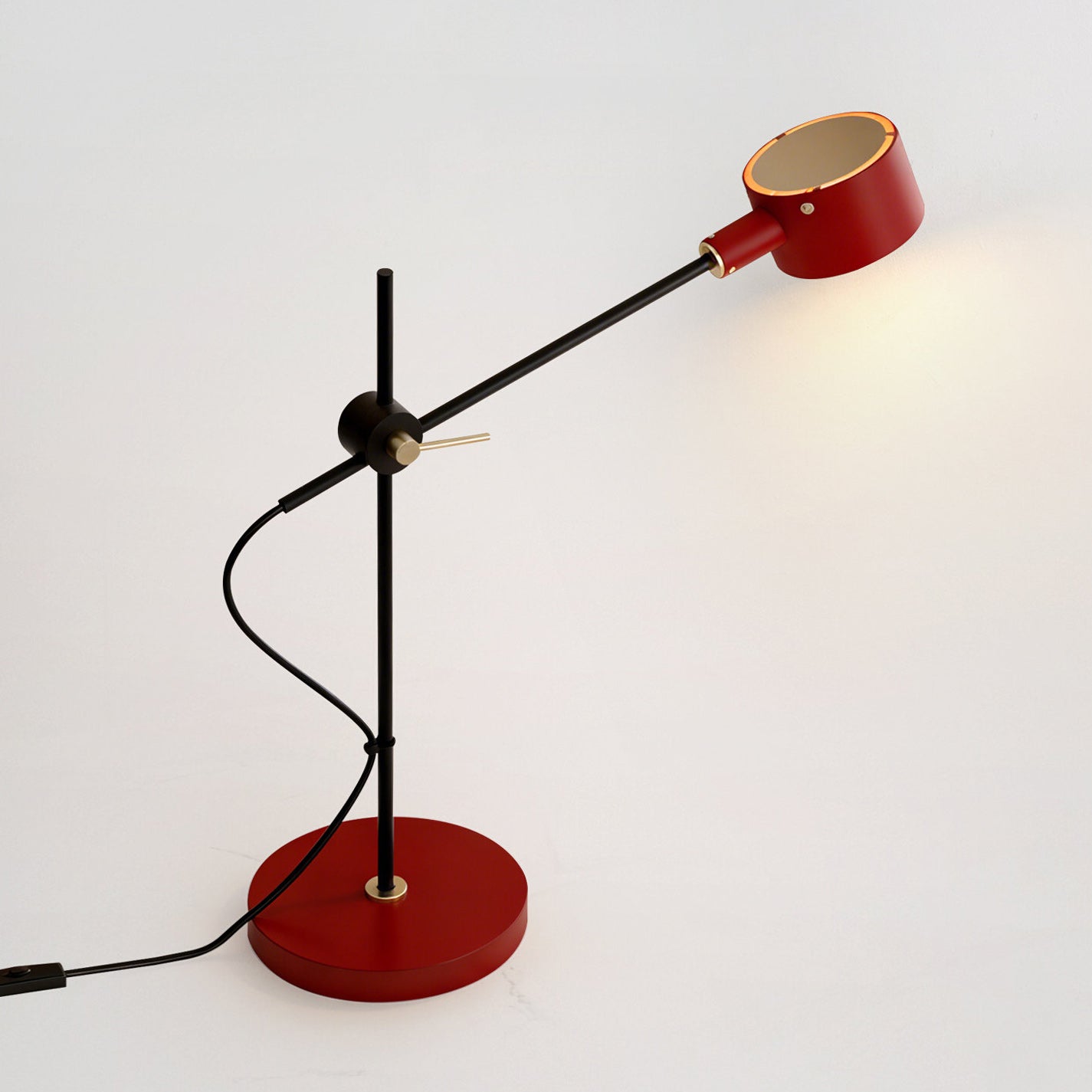 Adjustable Cross-Axis Floor Lamp — Industrial
