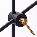 Adjustable Cross-Axis Floor Lamp — Industrial