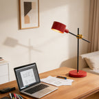 Adjustable Cross-Axis Floor Lamp — Industrial