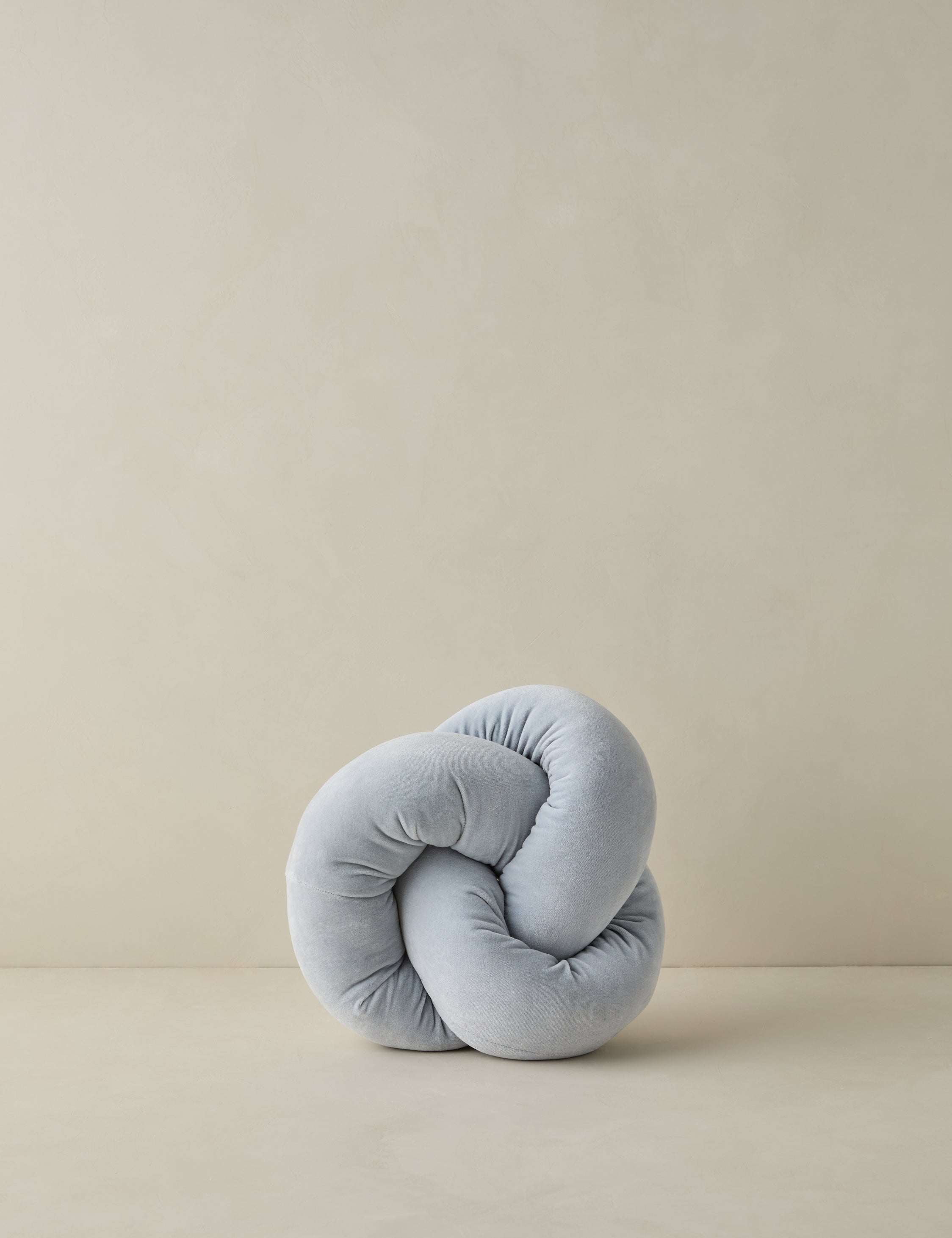 Dewey Velvet Pillow | Knotted Design, Chic Accent for Modern Decor