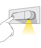 Modern Recessed Rectangular Adjustable LED Wall Sconce 1-Light