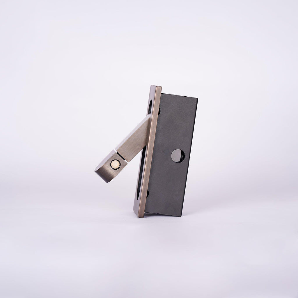 Modern Recessed Rectangular Adjustable LED Wall Sconce 1-Light