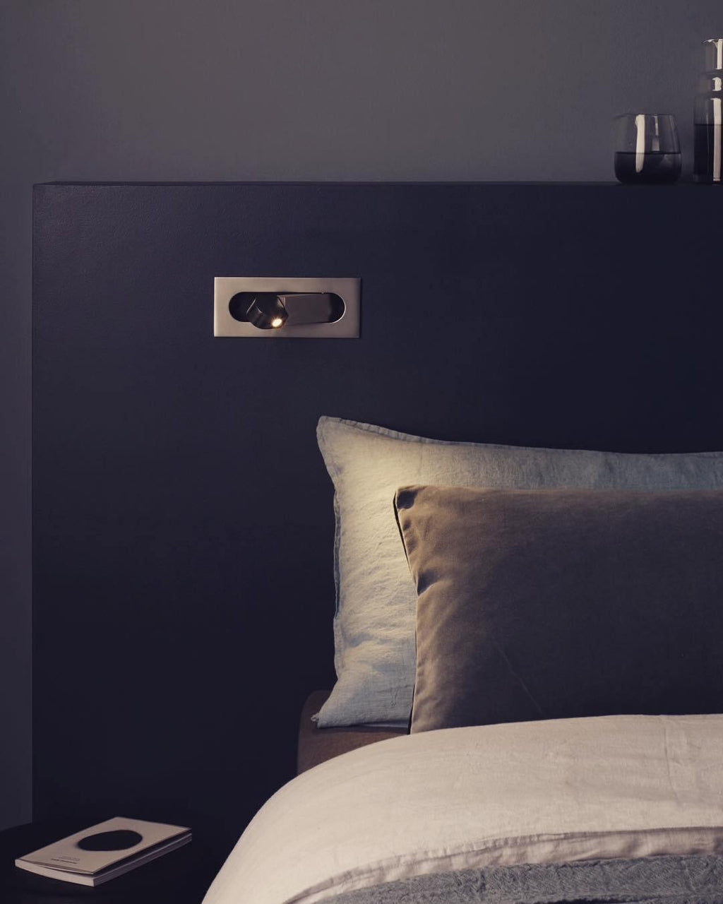 Modern Recessed Rectangular Adjustable LED Wall Sconce 1-Light