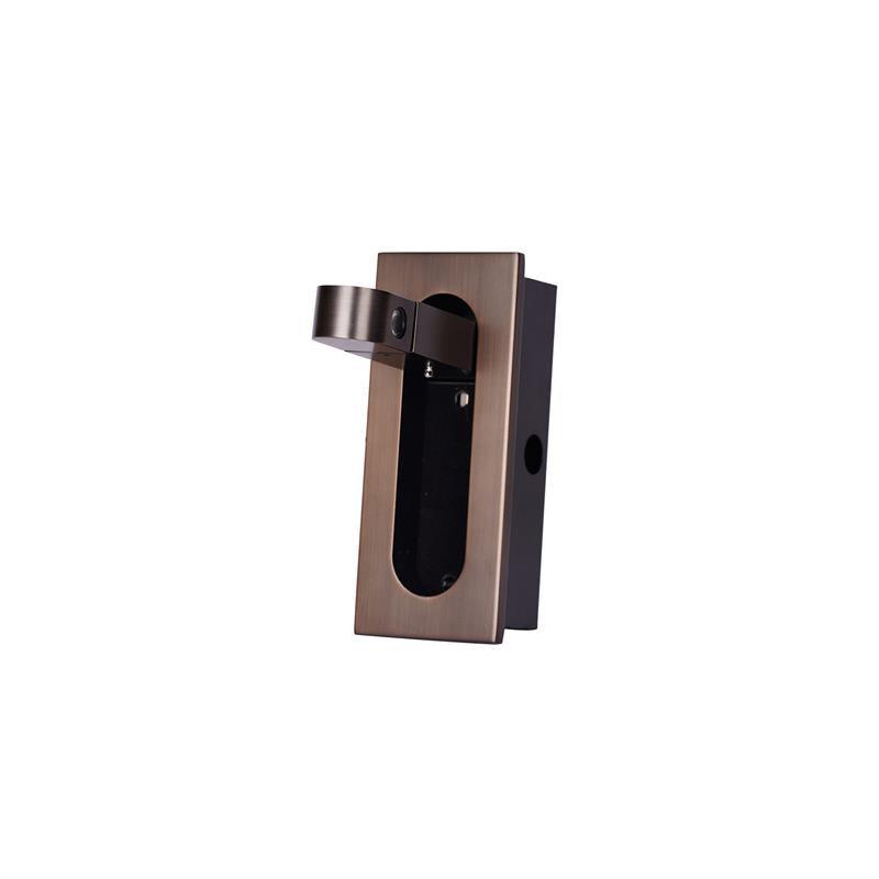 Modern Recessed Rectangular Adjustable LED Wall Sconce 1-Light