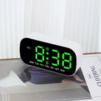 Digital LED Alarm Clock Dual Alarm Temperature Display USB Powered
