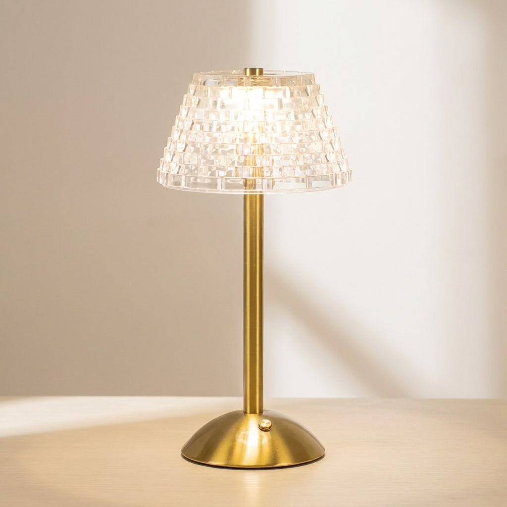 Table Lamp Rechargeable Battery 3600mAh 30 cm Dimmable Cordless Touch Control