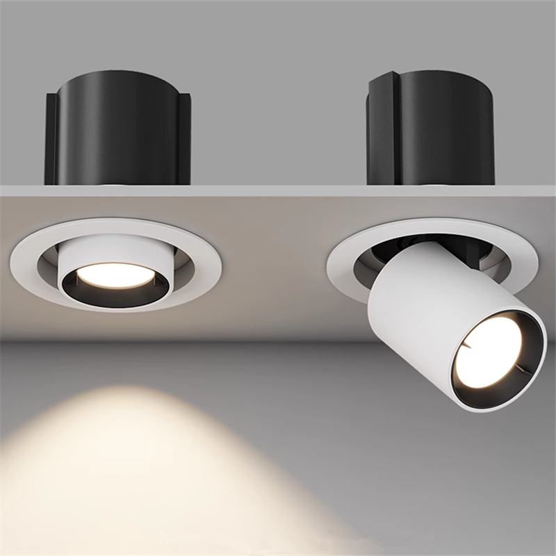 Recessed Ceiling Downlight LED Die Cast Aluminum 85 to 265V Integrated Light
