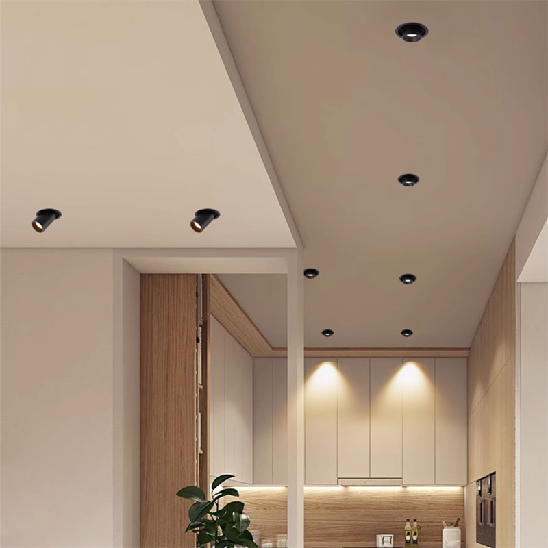 Recessed Ceiling Downlight LED Die Cast Aluminum 85 to 265V Integrated Light