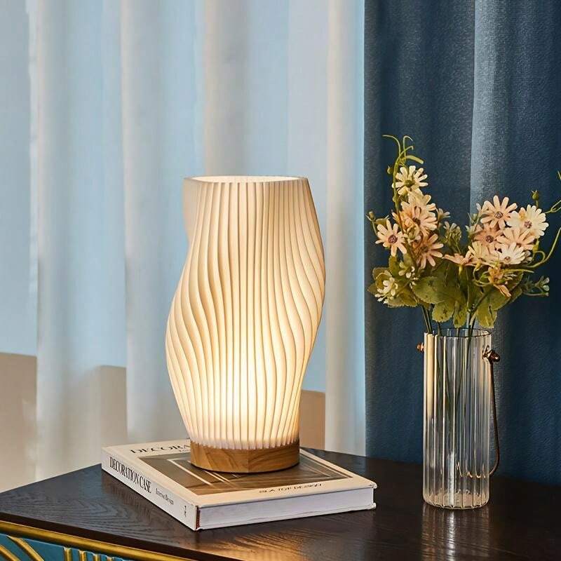 Table Lamp USB Powered Dimmable Chic Design