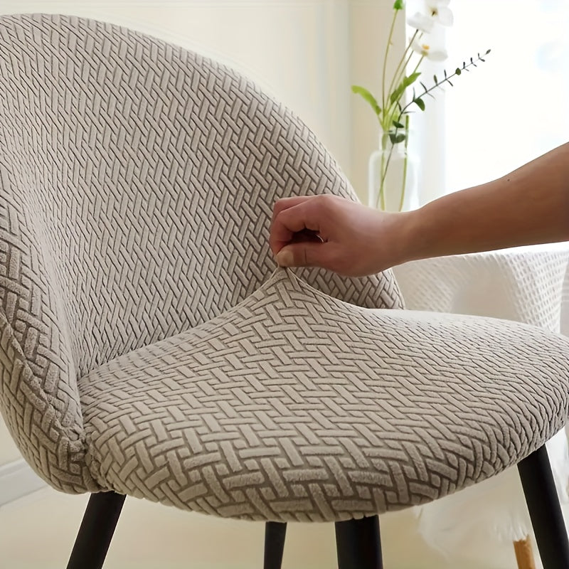 Dining Chair Covers Stretch Fabric Elastic Fit Slipcovers