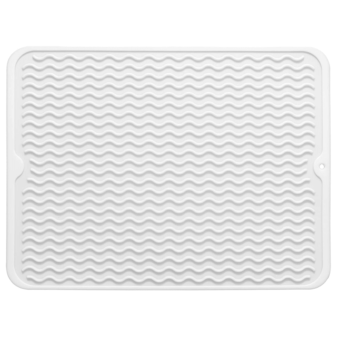 Dish Drying Mat Silicone Heat Resistant Countertop Liner, Eco-Friendly & Heat Resistant