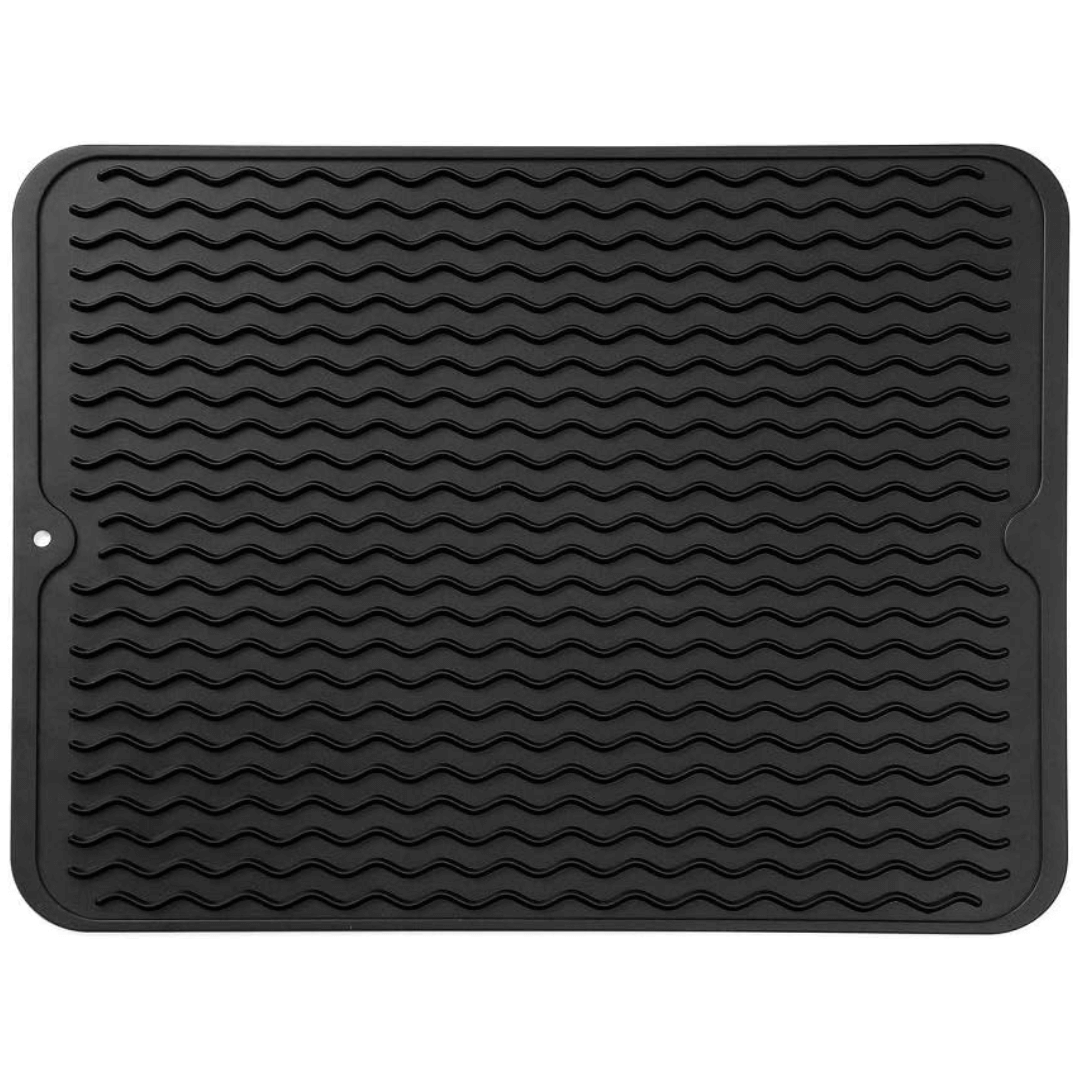 Dish Drying Mat Silicone Heat Resistant Countertop Liner, Eco-Friendly & Heat Resistant