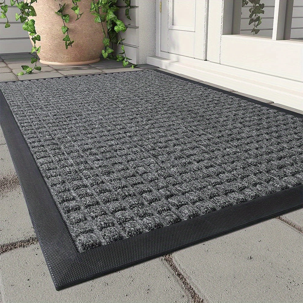 Doormat Polypropylene Rectangular Indoor Outdoor Entrance Mat