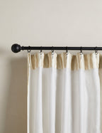 Pinnacle Stripe Curtain Panel | Linen, Exclusive Design by Sarah Sherman Samuel