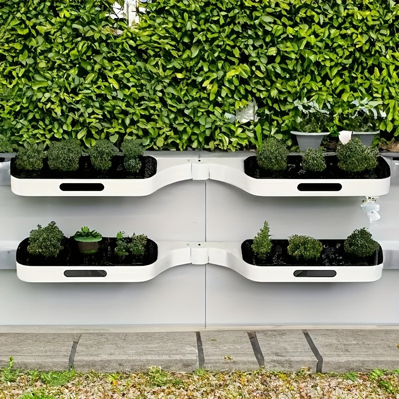 DrehOrdnung: Wall Shelf Bathroom – modern plastic corner shelf, wall-mounted & space-saving for cosmetics & care products