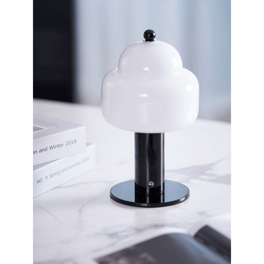 Cordless Double-Dome Cloud Table Lamp