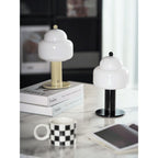 Cordless Double-Dome Cloud Table Lamp
