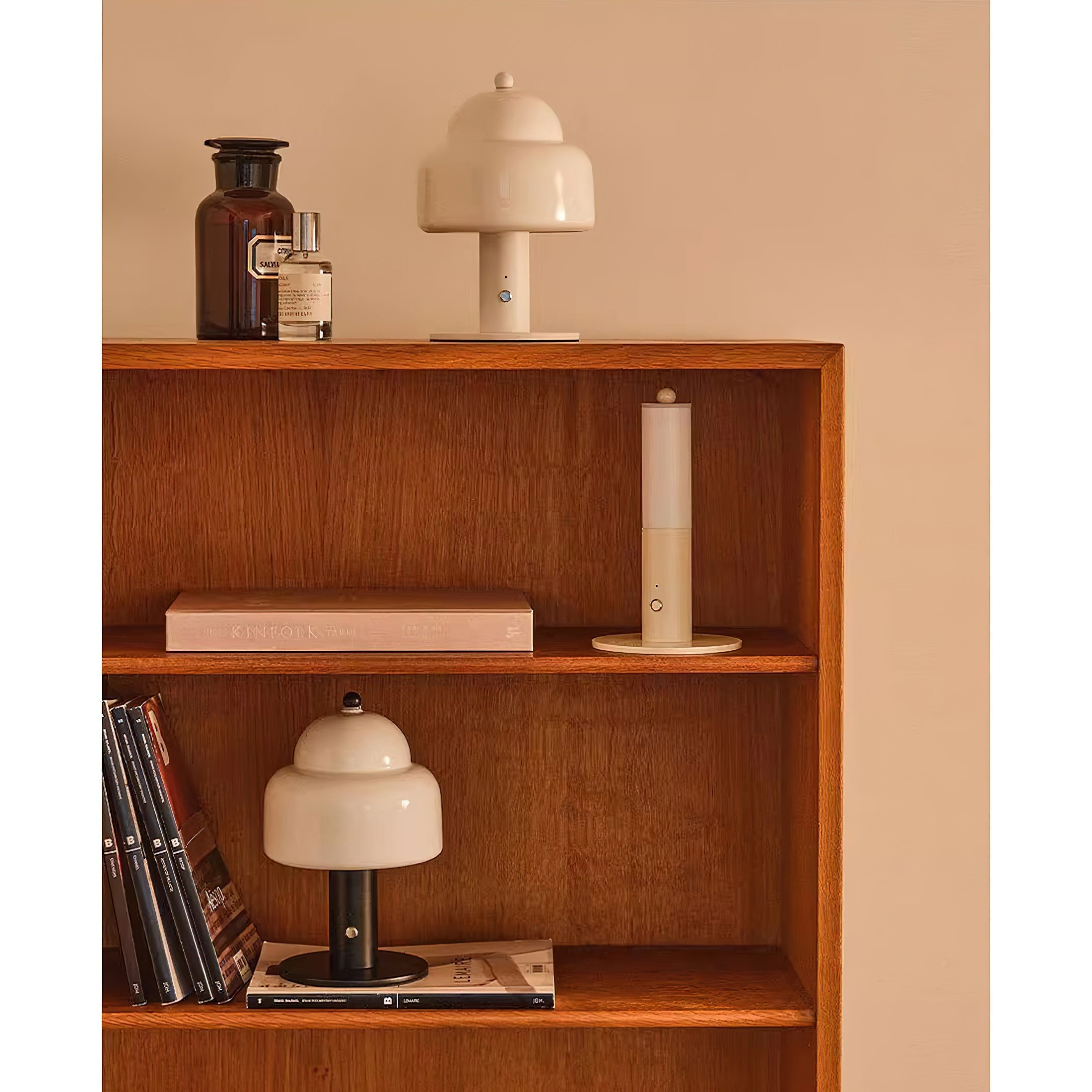 Cordless Double-Dome Cloud Table Lamp