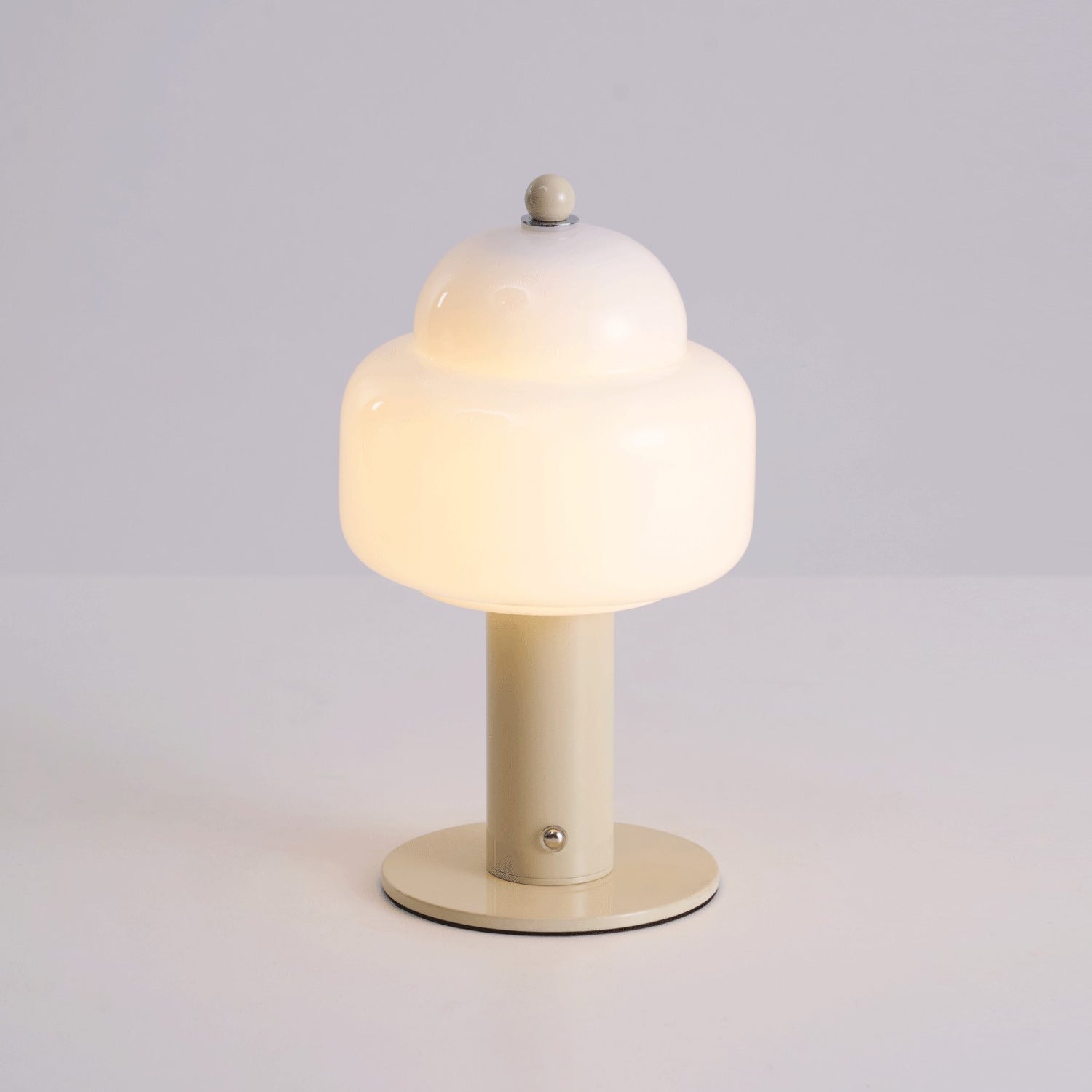 Cordless Double-Dome Cloud Table Lamp