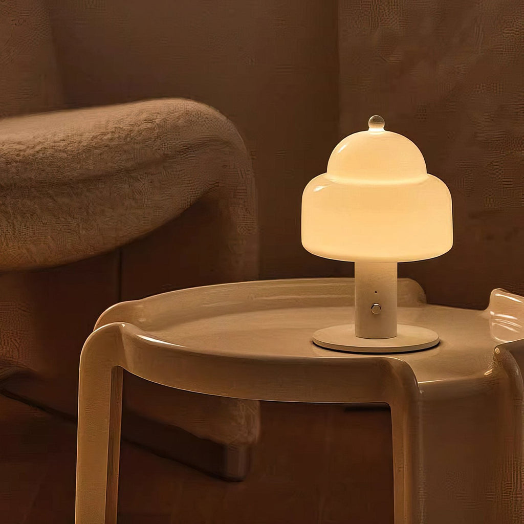 Cordless Double-Dome Cloud Table Lamp