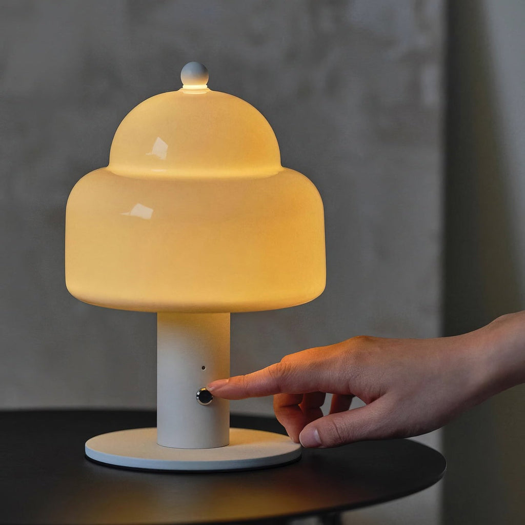 Cordless Double-Dome Cloud Table Lamp