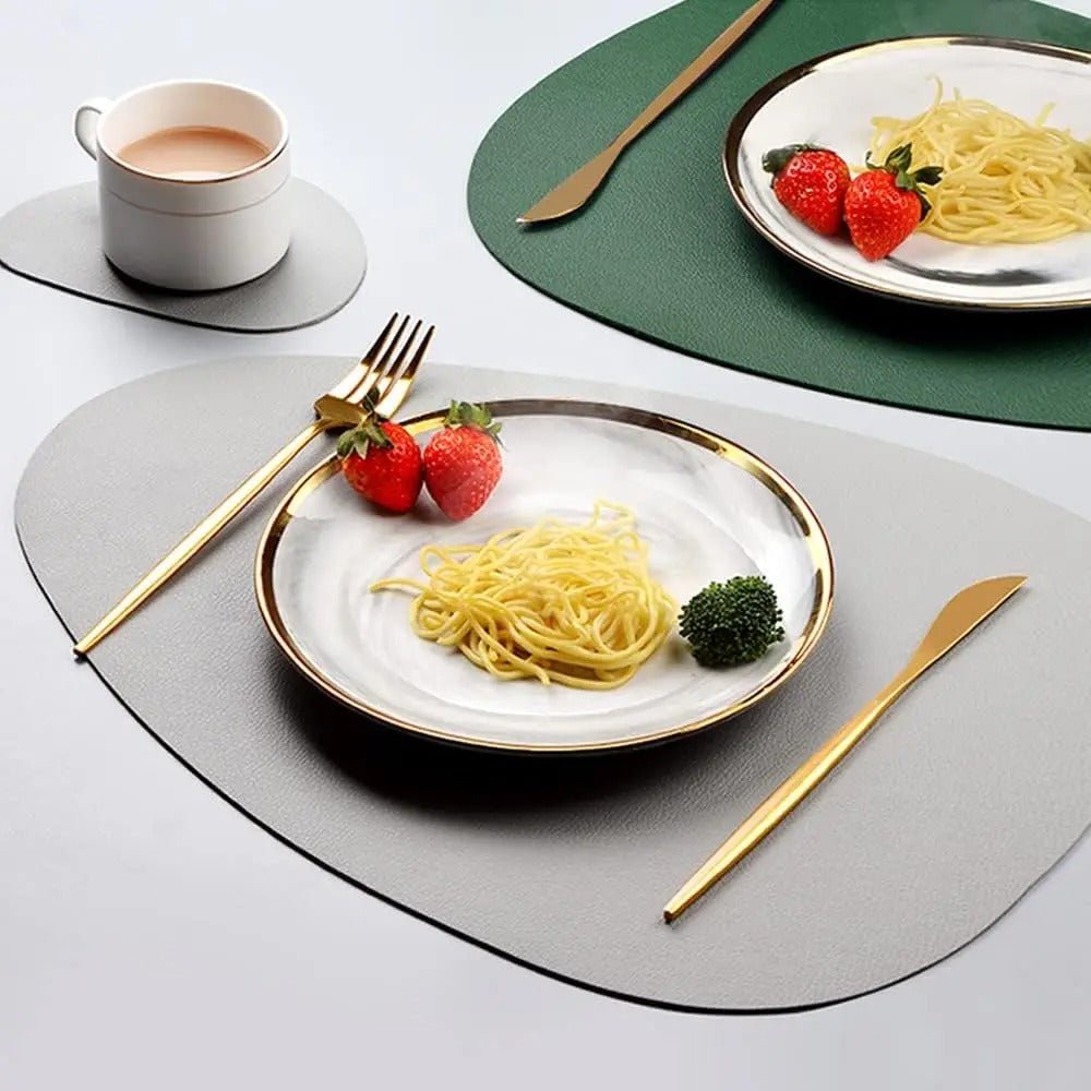 Placemats Dual Sided Ecological PVC Heat Resistant