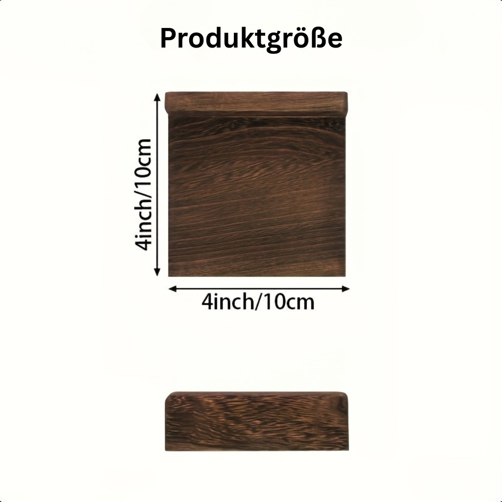 DarkRoom: Wooden Wall Shelves – Stylish, Durable & Hanging in Farmhouse Style for Living Rooms & Bedrooms