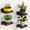 DarkRoom: Wooden Wall Shelves – Stylish, Durable & Hanging in Farmhouse Style for Living Rooms & Bedrooms