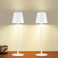 DuoGlow: 2-Piece Set of Cordless LED Table Lamps – Rechargeable Touch Lamps for Bedroom & Living Room