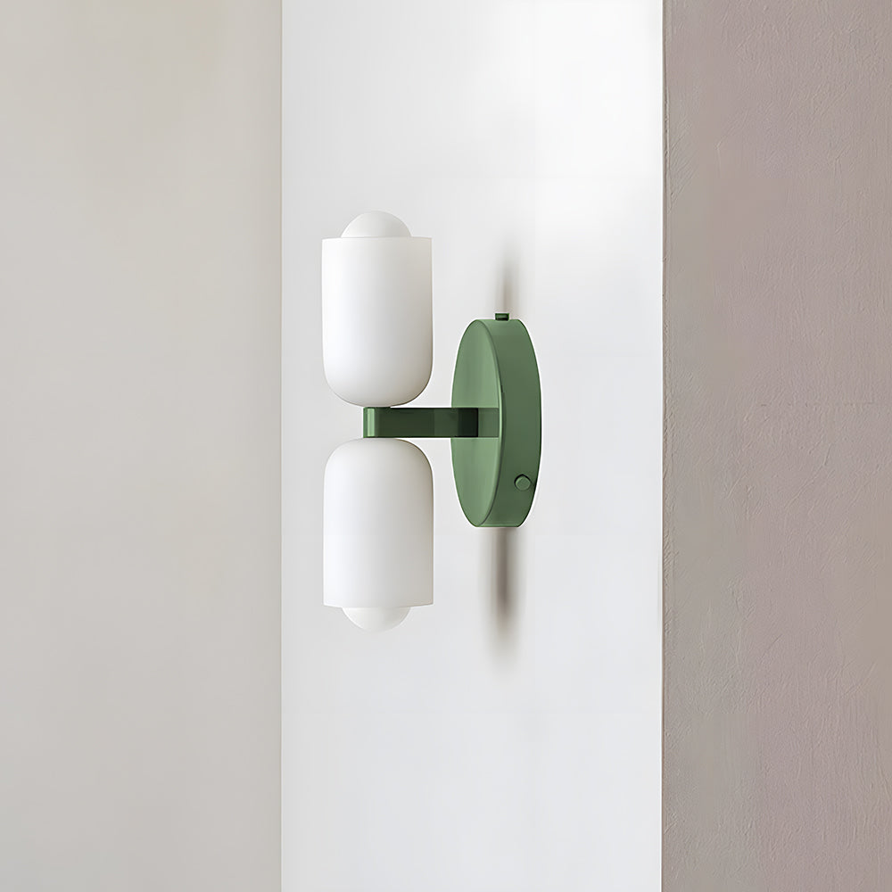 DuoLux: Modern LED Wall Light 2-Bulb – Stylish & Decorative for Living Room & Dining Room